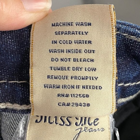 New Miss Me Jeans Women’s Size‎ 26 skinny Denim Embellished flap Pockets - Picture 9 of 13